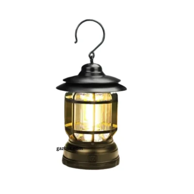 Multifunctional LED Camping Rechargeable Vintage Outdoor Portable Lamp