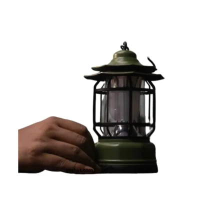 Multifunctional LED Camping Rechargeable Vintage Outdoor Portable Lamp