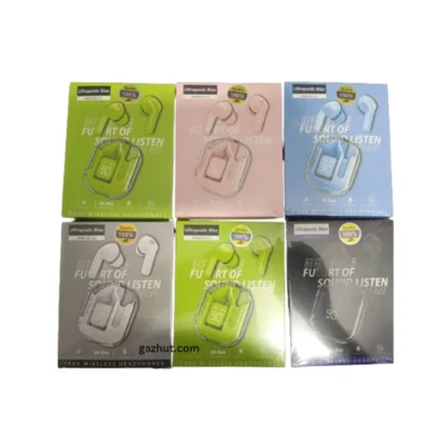 Ultrapods Max Wireless 5.3 Transparent Tws