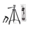 Tripod 3120 Camera Stand with Phone Holder Clip