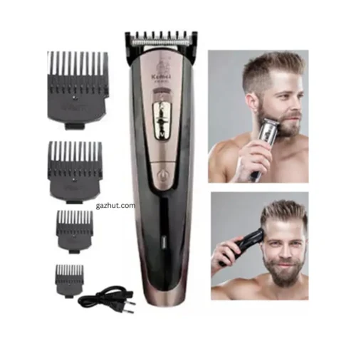 Kemei KM-9050 Rechargeable Hair And Beard Trimmer for men