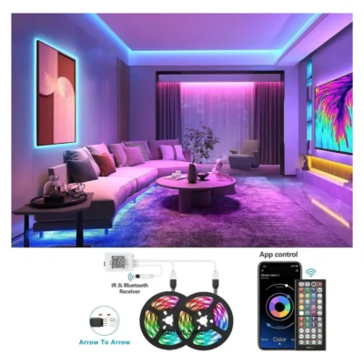 16 Feet 16 Color new Rgb Remote Control Led Strip Light - 16 Color