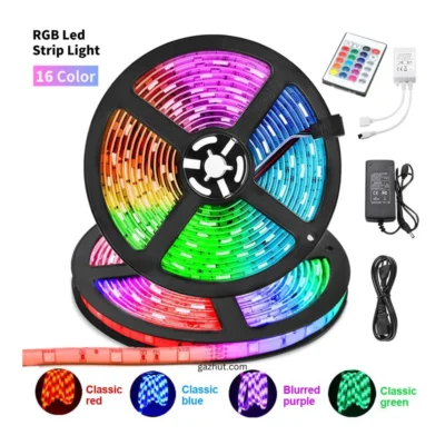 16 Feet 16 Color new Rgb Remote Control Led Strip Light - Rgb Light