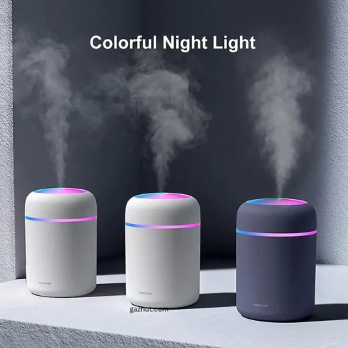 Electric Air Mist Humidifier 300ml Essential Oil Diffuser Home Fragrance USB Cool Mist Humidifier Air Freshener for Office Car