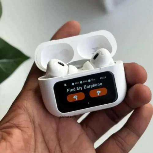 A9 Pro ANC Earbuds Touch Screen Display