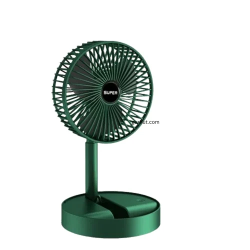 Foldable Telescopic Fan Wireless Portable Desk Fan USB Rechargeable