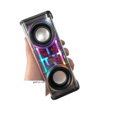 A88 /V8 RGB 10W Dual Transparent Speaker Bluetooth Speaker