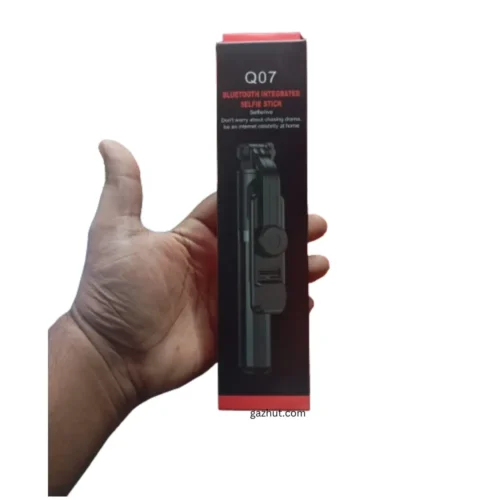 Q07 Bluetooth Selfie Stick And Bluetooth Remote Control With Light