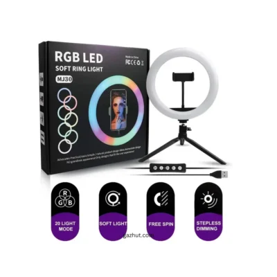 RGB LED Soft Ring Light MJ30 (Without Stand)