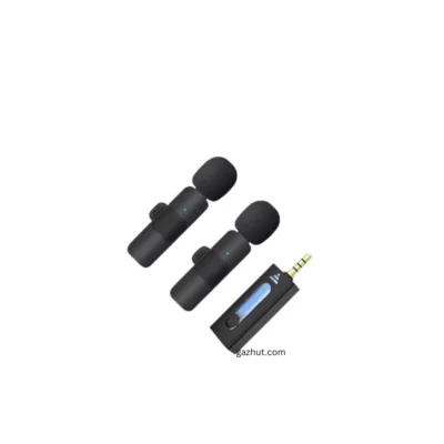 K35 Dual Wireless Microphone For 3.5mm