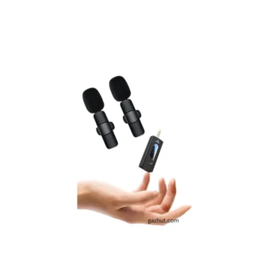 K35 Dual Wireless Microphone For 3.5mm